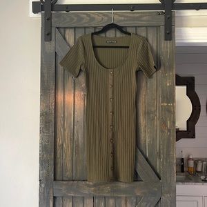 Green midi dress - Abercrombie